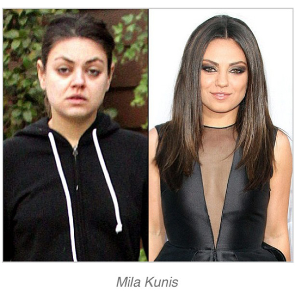 ดาราฮอลลีวู้ดไม่แต่งหน้า ดาราฮอลลีวู้ดไม่แต่งหน้า