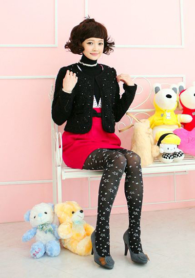 ถุงน่องลายเก๋ ๆ ถุงน่องลายเก๋ ๆ