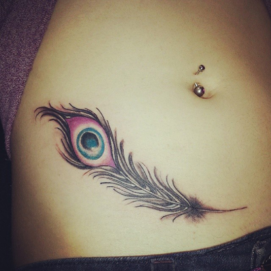 รอยสักหน้าท้องผู้หญิง รอยสักหน้าท้องผู้หญิง