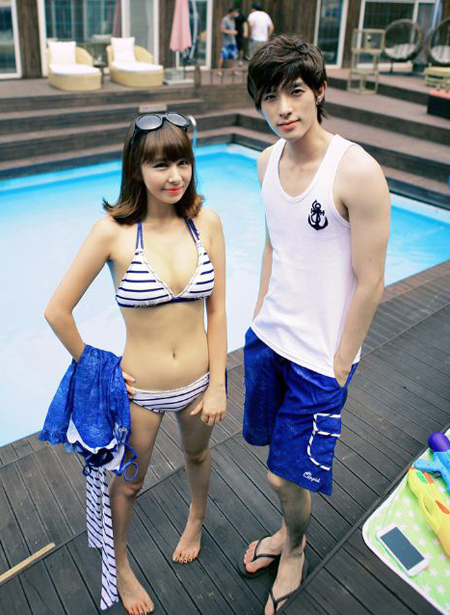 ชุดคู่รักไปทะเล ชุดคู่รักไปทะเล