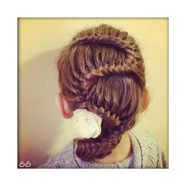 วิธีเก็บผมเปียด้านหลัง วิธีเก็บผมเปียด้านหลัง