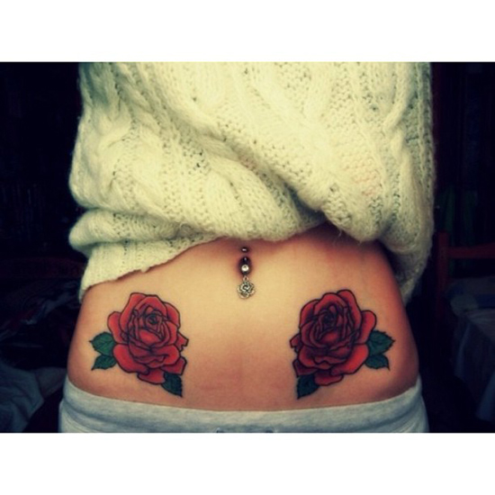 รอยสักหน้าท้องผู้หญิง รอยสักหน้าท้องผู้หญิง