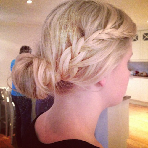 วิธีเก็บผมเปียด้านหลัง วิธีเก็บผมเปียด้านหลัง