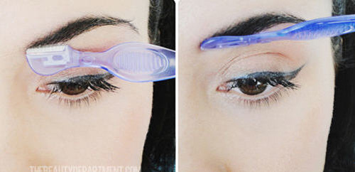 วิธีกันคิ้ว วิธีกันคิ้ว