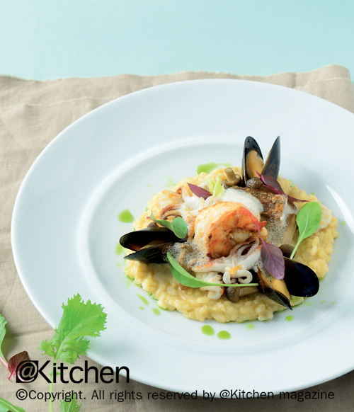 Seafood Risotto อาหารฝรั่งสุดหรูสไตล์อิตาเลียน Seafood Risotto อาหารฝรั่งสุดหรูสไตล์อิตาเลียน