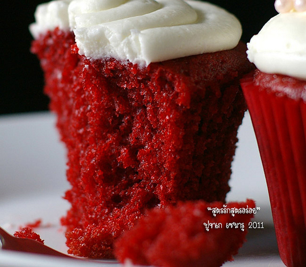 เรด เวลเว็ท คัพเค้กกำมะหยี่สีแดง เย้ายวนเกินห้ามใจ เรด เวลเว็ท คัพเค้กกำมะหยี่สีแดง เย้ายวนเกินห้ามใจ