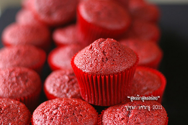 เรด เวลเว็ท คัพเค้กกำมะหยี่สีแดง เย้ายวนเกินห้ามใจ เรด เวลเว็ท คัพเค้กกำมะหยี่สีแดง เย้ายวนเกินห้ามใจ