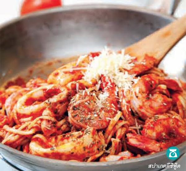 สปาเกตตีซีฟู้ด อาหารฝรั่งจานเส้นสุดอร่อย สปาเกตตีซีฟู้ด อาหารฝรั่งจานเส้นสุดอร่อย