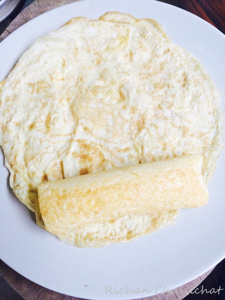 ไข่ม้วนยัดไส้เต้าหู้ไข่ทรงเครื่อง ไข่ม้วนยัดไส้เต้าหู้ไข่ทรงเครื่อง