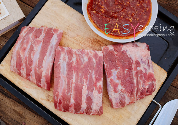 ซี่โครงหมูบาร์บีคิว ซี่โครงหมูบาร์บีคิว