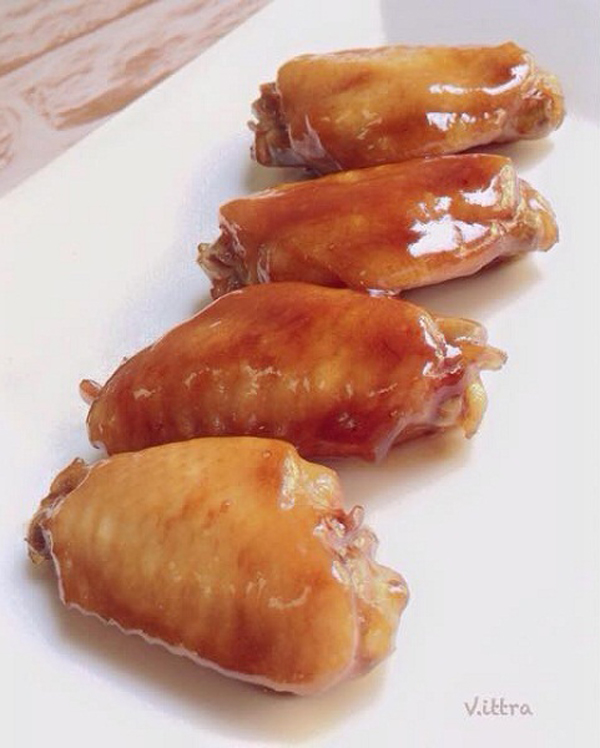 ปีกไก่อบโค๊ก ปีกไก่อบโค๊ก