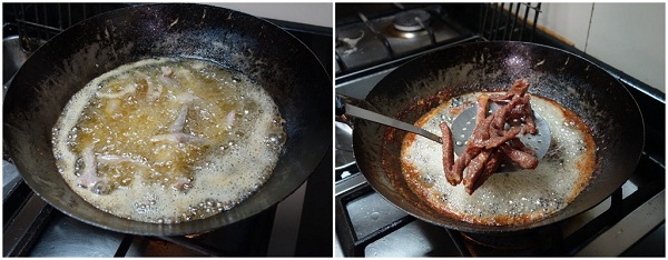 เนื้อทอดน้ำปลา เนื้อทอดน้ำปลา