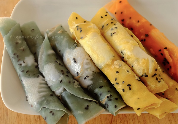 ทองม้วนสด กระทะเทฟลอน สูตรขนมไทยทำง่าย ๆ กินได้จริง ทองม้วนสด กระทะเทฟลอน สูตรขนมไทยทำง่าย ๆ กินได้จริง