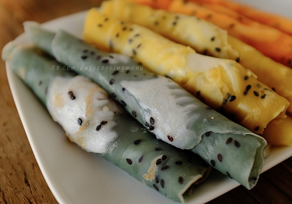 ทองม้วนสด กระทะเทฟลอน สูตรขนมไทยทำง่าย ๆ กินได้จริง ทองม้วนสด กระทะเทฟลอน สูตรขนมไทยทำง่าย ๆ กินได้จริง