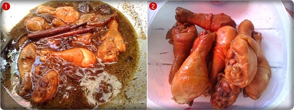 ก๋วยเตี๋ยวไก่มะระ วิธีทำไก่ตุ๋น