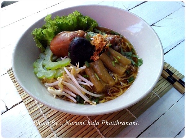 ก๋วยเตี๋ยวไก่มะระ ก๋วยเตี๋ยวไก่มะระ