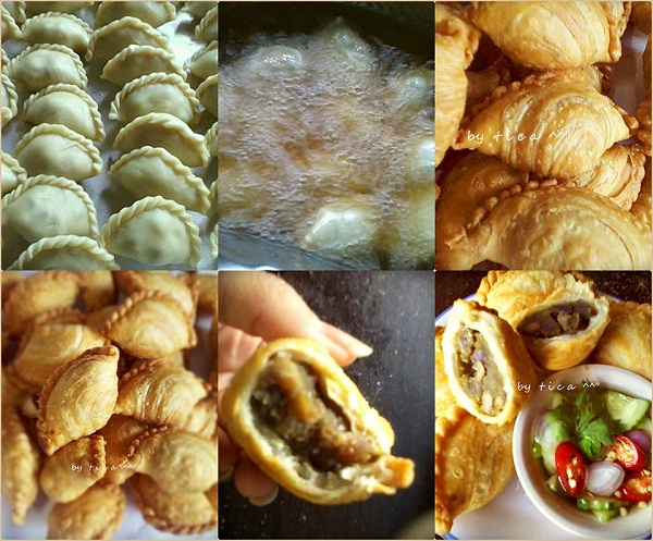 กะหรี่พัพฟ์ไส้ไก่ กะหรี่พัพฟ์ไส้ไก่