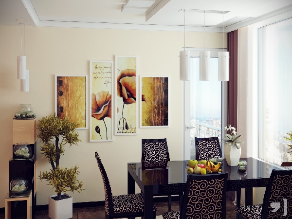 ห้องครัวสวย ๆ มีโต๊ะกินข้าวครบครันในห้องเดียว ห้องครัวสวย ๆ มีโต๊ะกินข้าวครบครันในห้องเดียว