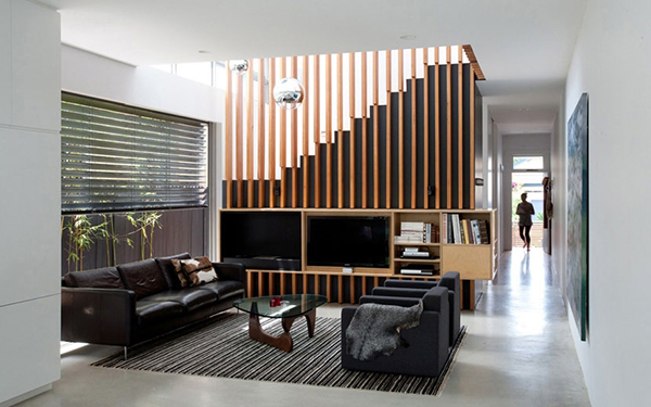 แบบบ้านสองชั้นหน้าแคบ สว่างไร้มุมอับ ด้วยแสงจากธรรมชาติ แบบบ้านสองชั้นหน้าแคบ สว่างไร้มุมอับ ด้วยแสงจากธรรมชาติ