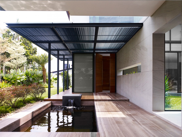 บ้านโมเดิร์น 2 ชั้น เปิดโล่งรับลม พร้อมสวนสวยรอบบ้าน บ้านโมเดิร์น 2 ชั้น เปิดโล่งรับลม พร้อมสวนสวยรอบบ้าน