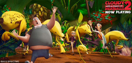 Cloudy 2 ชนะใจ คว้าอันดับ 1 หนังทำเงินประจำสัปดาห์ Cloudy 2 ชนะใจ คว้าอันดับ 1 หนังทำเงินประจำสัปดาห์