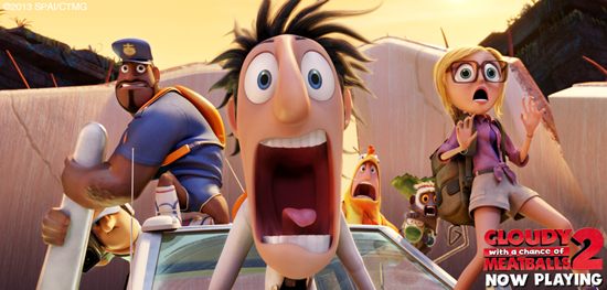 Cloudy 2 ชนะใจ คว้าอันดับ 1 หนังทำเงินประจำสัปดาห์ Cloudy 2 ชนะใจ คว้าอันดับ 1 หนังทำเงินประจำสัปดาห์
