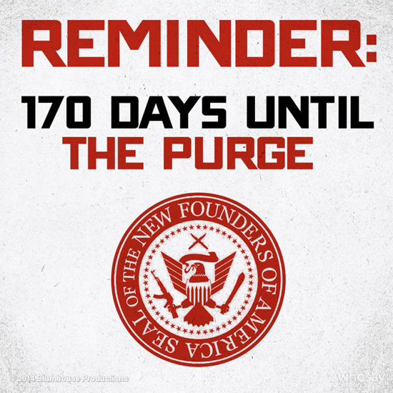 นับถอยหลัง 170 วัน The Purge 2 เตรียมเผยโฉม นับถอยหลัง 170 วัน The Purge 2 เตรียมเผยโฉม