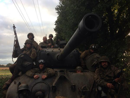 เผยภาพเบื้องหลัง Fury ย้อนยุคสมัยสงครามโลกครั้งที่ 2 เผยภาพเบื้องหลัง Fury ย้อนยุคสมัยสงครามโลกครั้งที่ 2