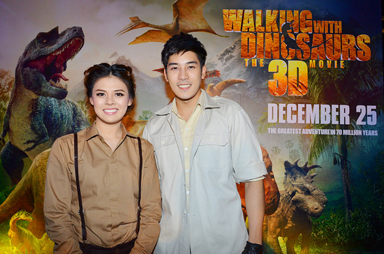 เคน - ภูภูมิ พาทะลุมิติสู่การผจญภัยในโลกล้านปีในงานเปิดตัวหนัง Walking with Dinosaurs (3D) เคน - ภูภูมิ พาทะลุมิติสู่การผจญภัยในโลกล้านปีในงานเปิดตัวหนัง Walking with Dinosaurs (3D)