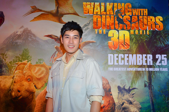 เคน - ภูภูมิ พาทะลุมิติสู่การผจญภัยในโลกล้านปีในงานเปิดตัวหนัง Walking with Dinosaurs (3D) เคน - ภูภูมิ พาทะลุมิติสู่การผจญภัยในโลกล้านปีในงานเปิดตัวหนัง Walking with Dinosaurs (3D)