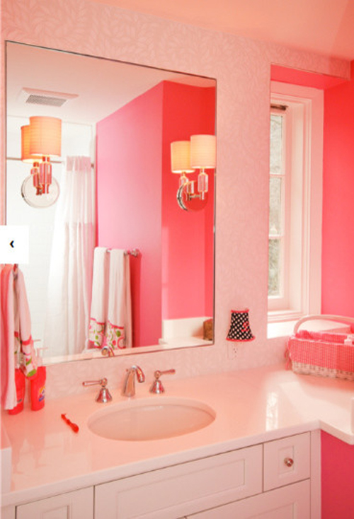 20 ห้องน้ำสีชมพู หวานแหวว เอาใจสาว ๆ 20 ห้องน้ำสีชมพู หวานแหวว เอาใจสาว ๆ