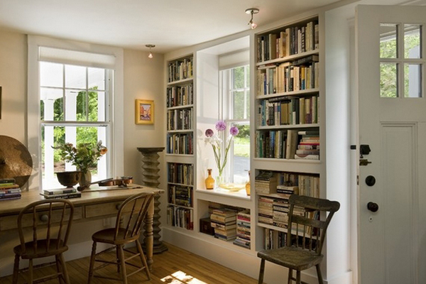 9 เทคนิคแปลงโฉมชั้นวางหนังสือให้สวยเริ่ด 9 เทคนิคแปลงโฉมชั้นวางหนังสือให้สวยเริ่ด