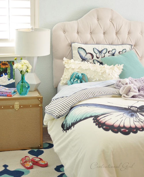 ห้องนอนเล็กสีฟ้า หวานสดใสเอาใจสาว ๆ ห้องนอนเล็กสีฟ้า หวานสดใสเอาใจสาว ๆ