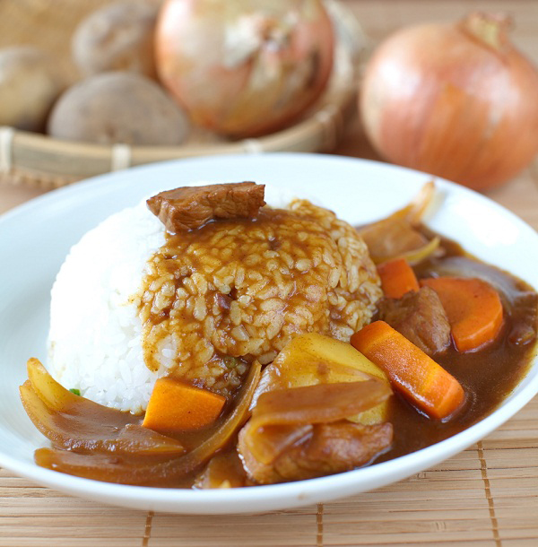 ข้าวหน้าแกงกะหรี่ ข้าวหน้าแกงกะหรี่