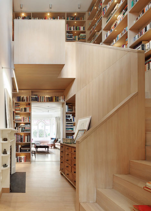 แบบบ้านสวยด้วยชั้นหนังสือ สวรรค์ของนักสะสม แบบบ้านสวยด้วยชั้นหนังสือ สวรรค์ของนักสะสม