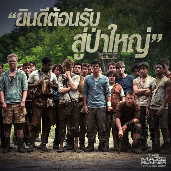 มาดูกัน ตัวอย่างแรก The Maze Runner