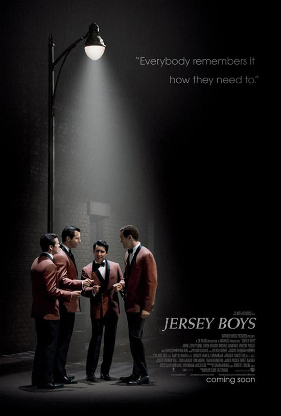 โปสเตอร์พร้อมตัวอย่างแรก Jersey Boys โปสเตอร์พร้อมตัวอย่างแรก Jersey Boys