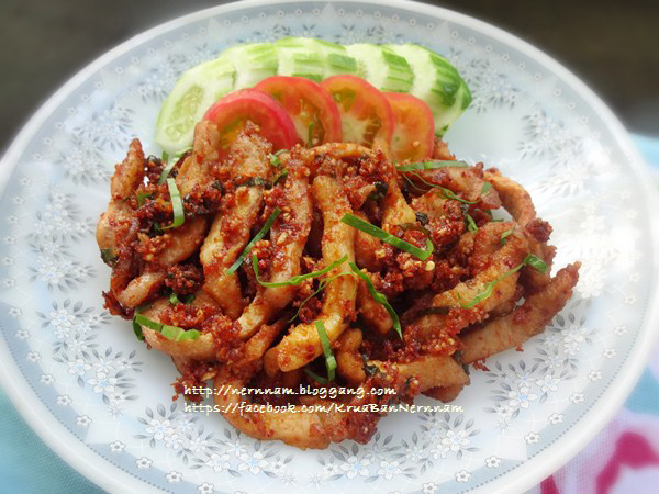 หมูคลุกฝุ่น เมนูกับแกล้มรสแซบ หมูคลุกฝุ่น เมนูกับแกล้มรสแซบ