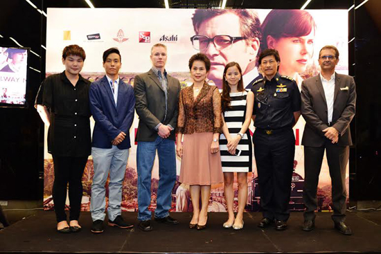 ทีมผู้สร้าง THE RAILWAY MAN บุกเปิดตัวในไทยนำทีม 2 นักแสดงร่วม โชโกะ ทานิกาว่า ปีเตอร์ ธูนสตระ ทีมผู้สร้าง THE RAILWAY MAN บุกเปิดตัวในไทยนำทีม 2 นักแสดงร่วม โชโกะ ทานิกาว่า ปีเตอร์ ธูนสตระ