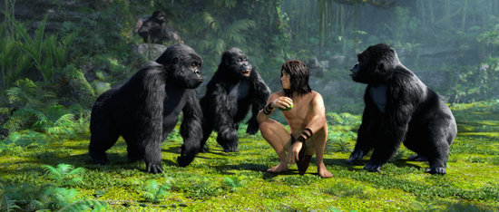 Tarzan แอนิเมชั่นสุดเจ๋ง สมจริงด้วยเทคนิค โมชั่นแคปเจอร์ Tarzan แอนิเมชั่นสุดเจ๋ง สมจริงด้วยเทคนิค โมชั่นแคปเจอร์