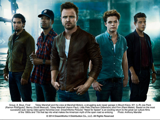 เผยโฉม 5 หนุ่มนักซิ่งจาก Need for Speed เผยโฉม 5 หนุ่มนักซิ่งจาก Need for Speed