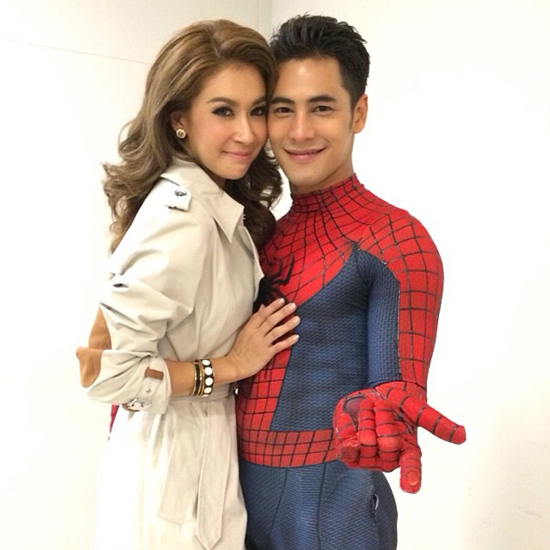 โชว์หวาน ซี-เอมี่ ควงคู่เปิดตัว The Amazing Spider-Man 2 โชว์หวาน ซี-เอมี่ ควงคู่เปิดตัว The Amazing Spider-Man 2