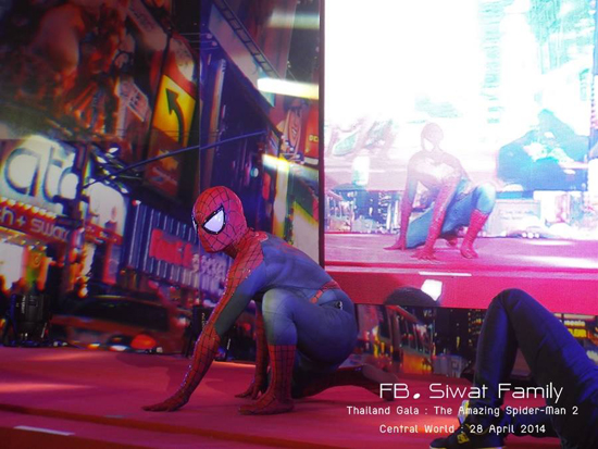 โชว์หวาน ซี-เอมี่ ควงคู่เปิดตัว The Amazing Spider-Man 2 โชว์หวาน ซี-เอมี่ ควงคู่เปิดตัว The Amazing Spider-Man 2