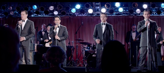 โปสเตอร์พร้อมตัวอย่างแรก Jersey Boys โปสเตอร์พร้อมตัวอย่างแรก Jersey Boys