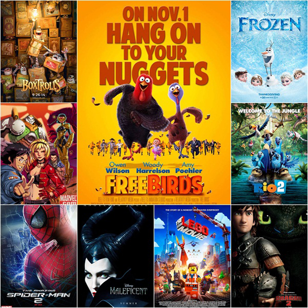 โปรแกรมหนังรับ วันเด็กปี 2014 โปรแกรมหนังรับ วันเด็กปี 2014