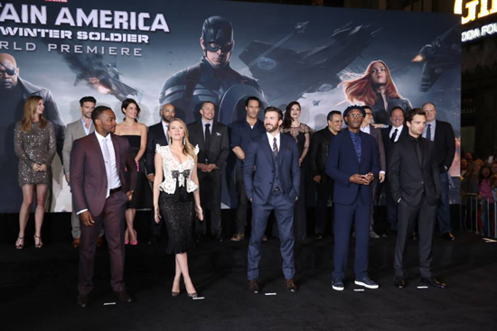 เพียบ ! ทัพนักแสดงร่วมงานเปิดตัวหนัง Captain America : The Winter Soldier เพียบ ! ทัพนักแสดงร่วมงานเปิดตัวหนัง Captain America : The Winter Soldier