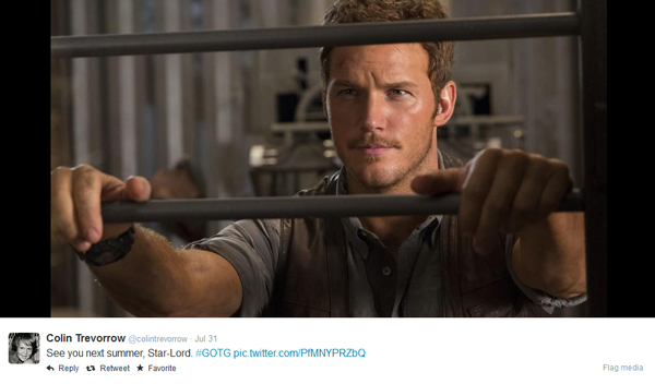 ภาพล่าสุด คริสต์ แพรตต์ จาก Jurassic World ภาพล่าสุด คริสต์ แพรตต์ จาก Jurassic World