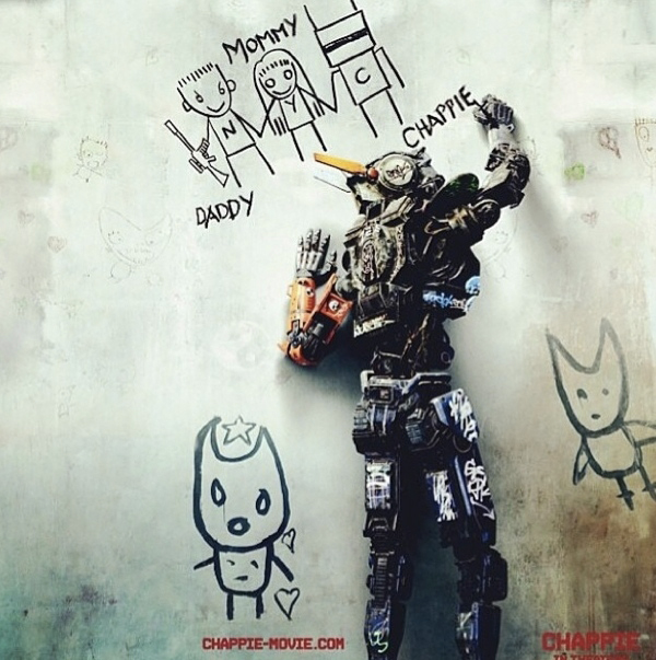 ชมโปสเตอร์แรก Chappie หนังหุ่นยนต์ไซไฟ-คอมเมดี้ ชมโปสเตอร์แรก Chappie หนังหุ่นยนต์ไซไฟ-คอมเมดี้