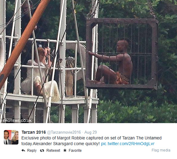 ยลโฉมแรก มาร์ก็อต ร็อบบี้-คริสตอฟ วอลซ์ จาก Tarzan ยลโฉมแรก มาร์ก็อต ร็อบบี้-คริสตอฟ วอลซ์ จาก Tarzan