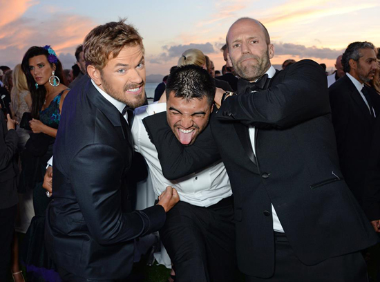 The Expendables 3 รวมดาวดังปรากฏตัวบนรถถัง ในเทศกาลหนังเมืองคานส์ 